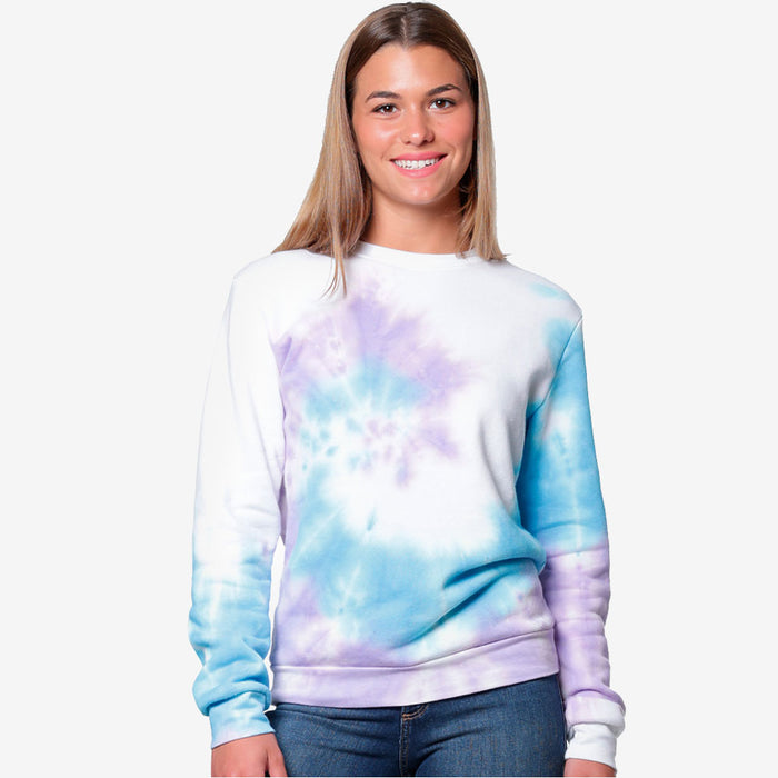 Swirl Tie Dye Crew Sweatshirt