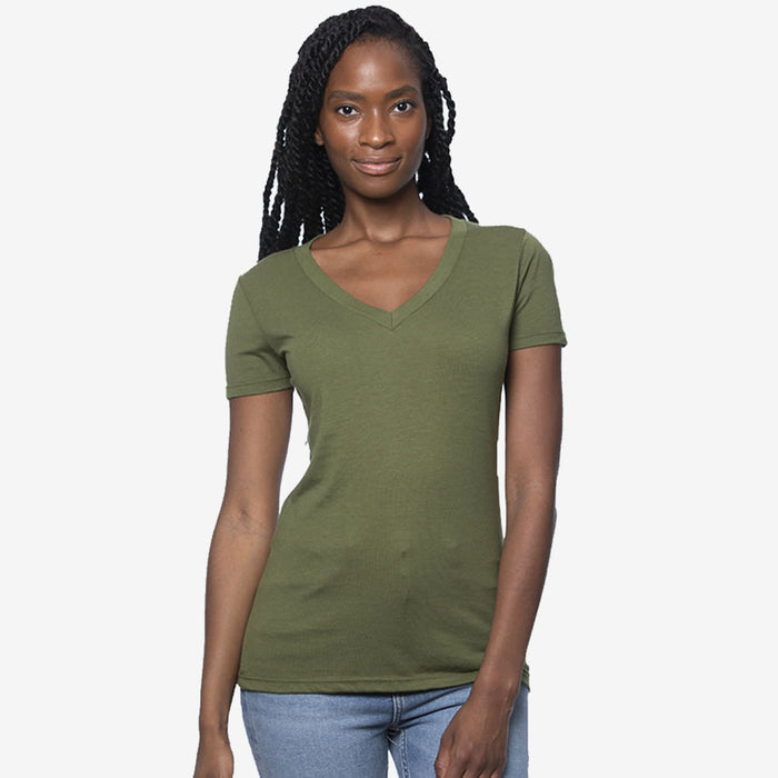 Hemp Organic Cotton V-neck