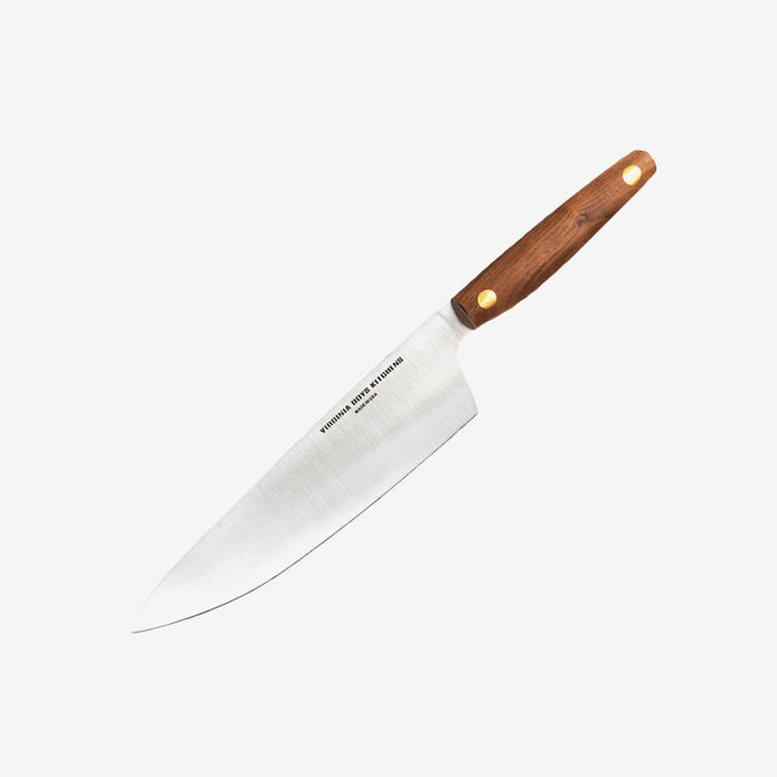 8" Stainless Steel Chef Knife w/Walnut Handle