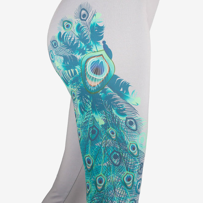 Heather Peacock Leggings