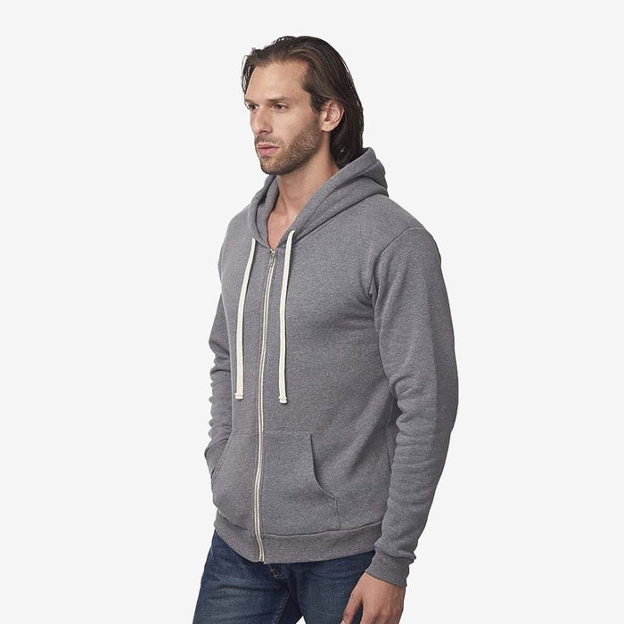 Organic RPET Fleece Zip Hoodie