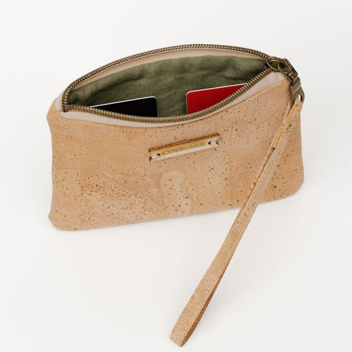 GIVER card wristlet | NATURAL Made in USA