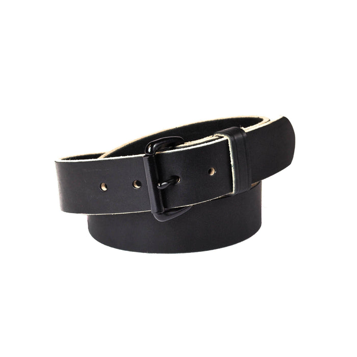 Sturdy Everyday Belt Black Leather
