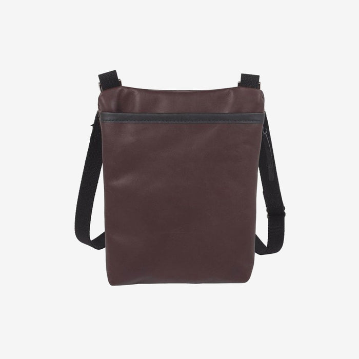 Leather Traverse Crossbody Bag