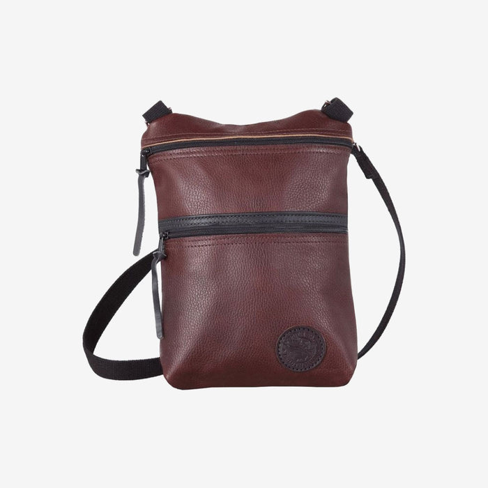 Leather Traverse Crossbody Bag