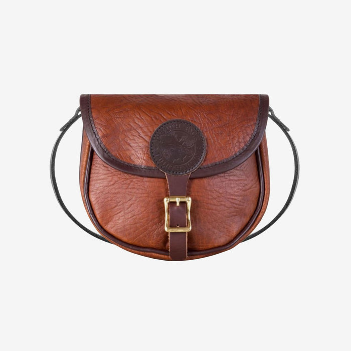 Bison Leather Small Shell Purse