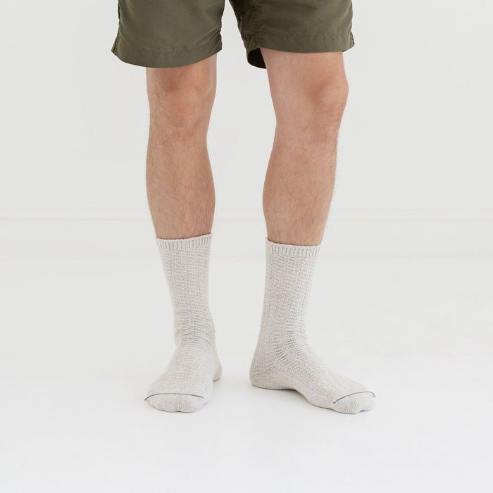 Plush Crew Socks (Natural)