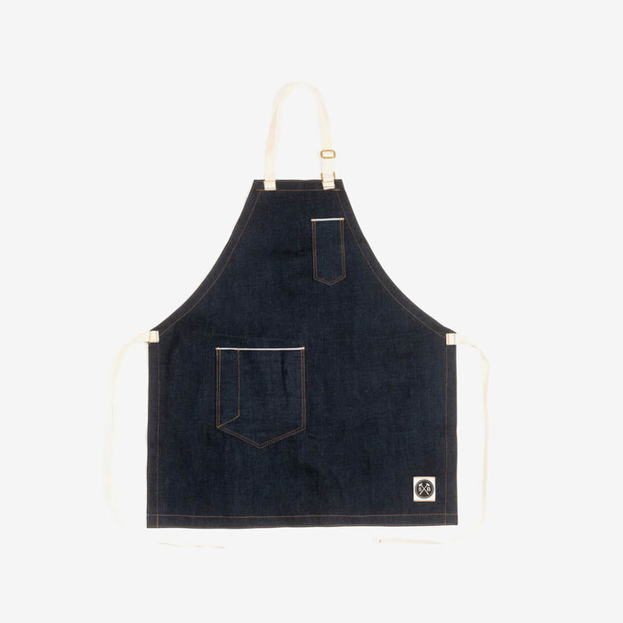 The Jack Selvedge Denim Apron (Indigo)