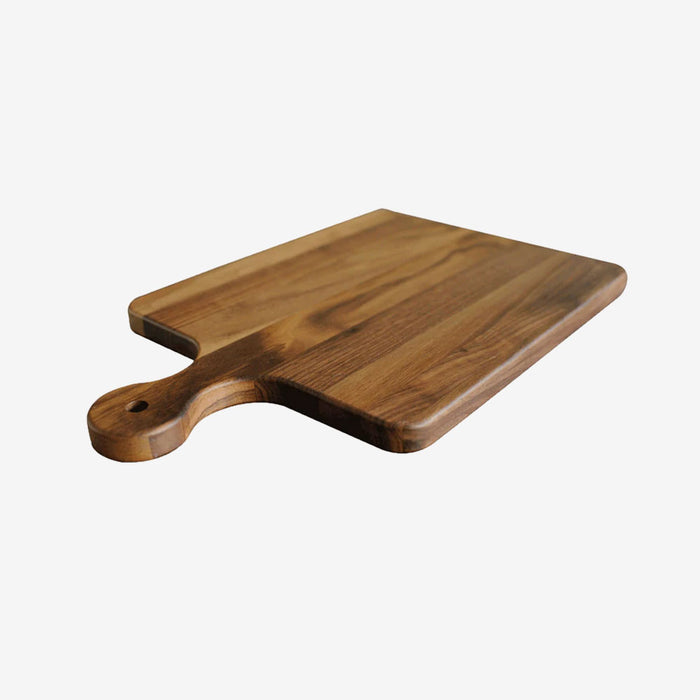 Walnut Cutting Board with Knob Handle