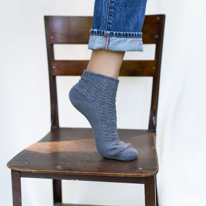 Chase Footie Socks (Charcoal)