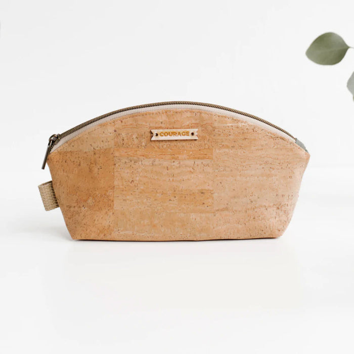 RULE BREAKER zippered pouch | NATURAL Made in USA