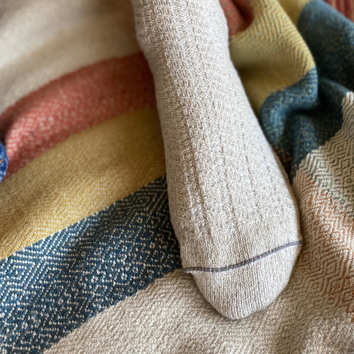 Plush Crew Socks (Natural)