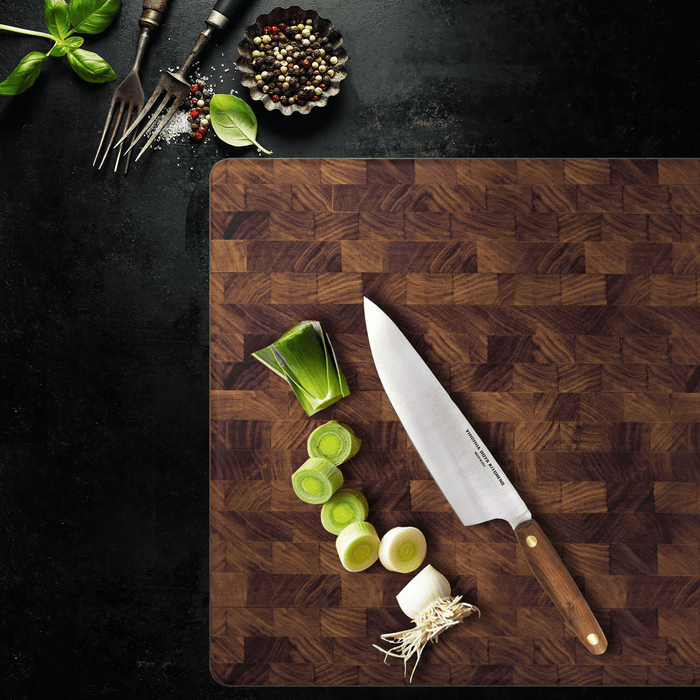 Large End Grain Walnut Wood Cutting Board